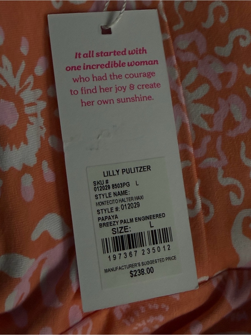 New with Tags Women's Lilly Pulitzer Montecito Maxi Dress - Picture 4 of 6